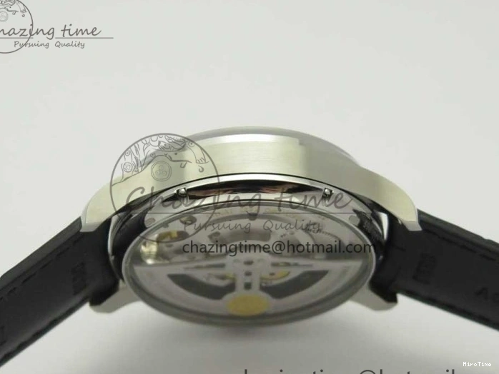 MIROTIME 0106 Portuguese Tourbillon IW5046 SS ZF Best Edition Gray Dial on Black Leather Strap SunProtective 7147